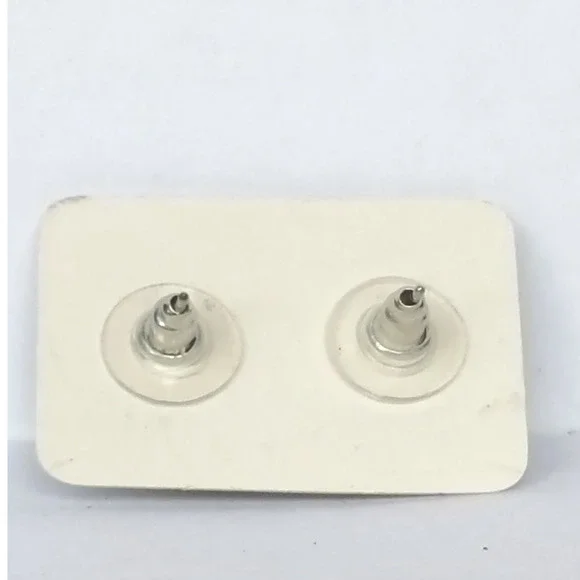 Christmas Bow Earrings Christmas Red Smooth Bow Studs New Shiny Holiday Earrings - Picture 8 of 11